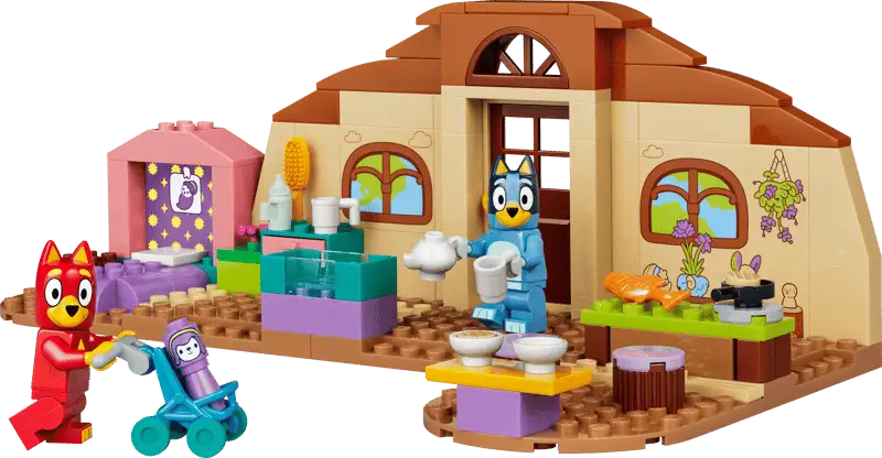 Lego Bluey 11221 Escuela Con Rusty Y Bluey