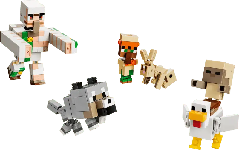 Lego Minecraft 21592 Ataque Del Jinete Avicola En El Desierto