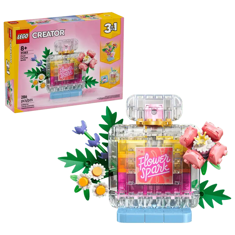 Lego Creator 31383 Frasco Decorativo De Perfume Floral