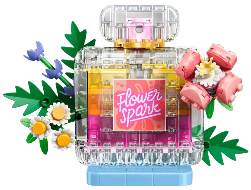 Lego Creator 31383 Frasco Decorativo De Perfume Floral