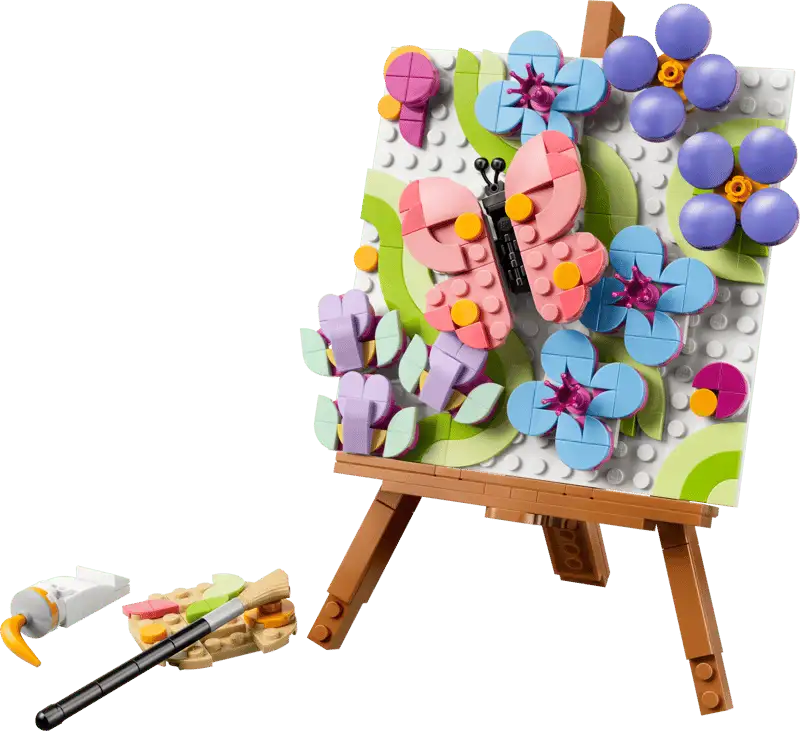 Lego Creator 31390 Pintura Decorativa De Arte Floral