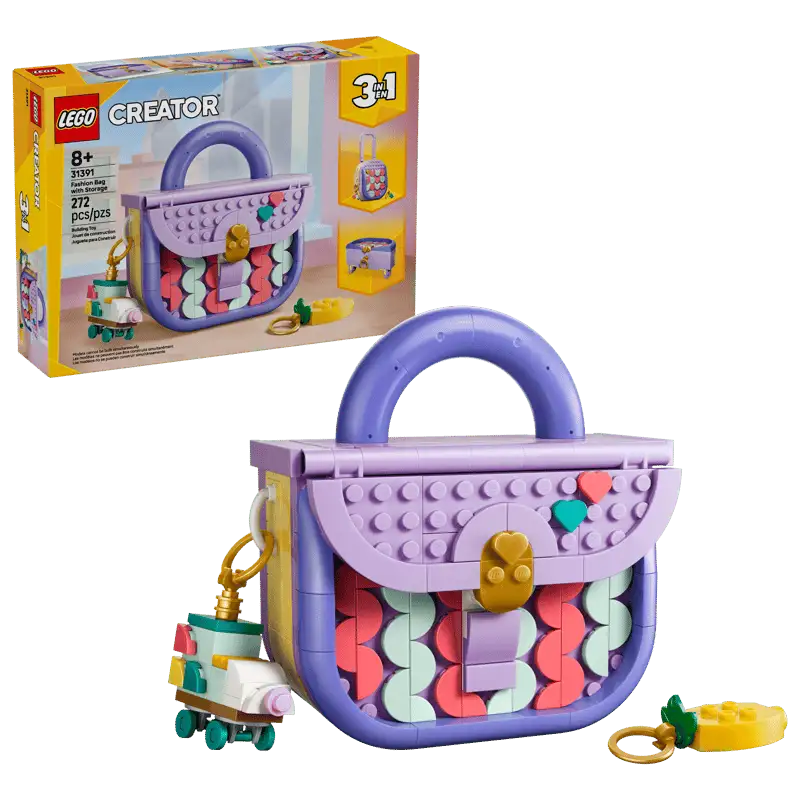 Lego Creator 31391 Bolso De Diseño Artistico Con Comportamiento
