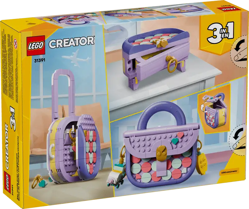 Lego Creator 31391 Bolso De Diseño Artistico Con Comportamiento