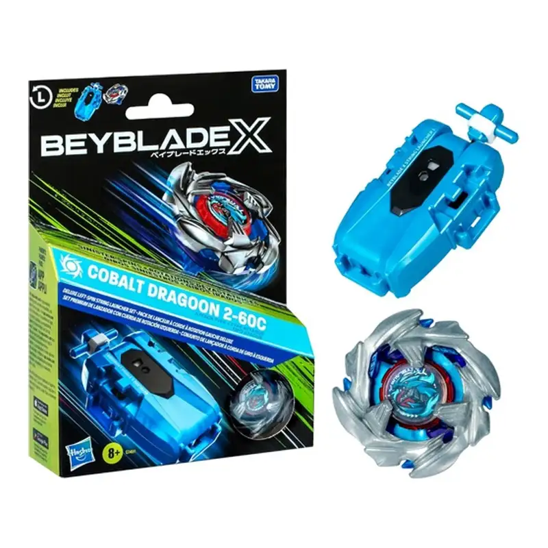 Hasbro Bey Blade G1491 Lanzador Trompo Deluxe Beyblade