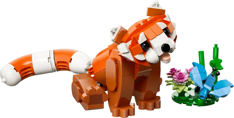 Lego Creator 31394 Simpaticos Animales: Panda Rojo