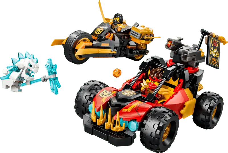 Lego Ninjago 71864 Vehiculos Combinables De Kai Y Cole