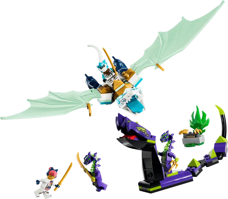 Lego Ninjago 71865 Batalla De Zane Y El Dragon De Hielo