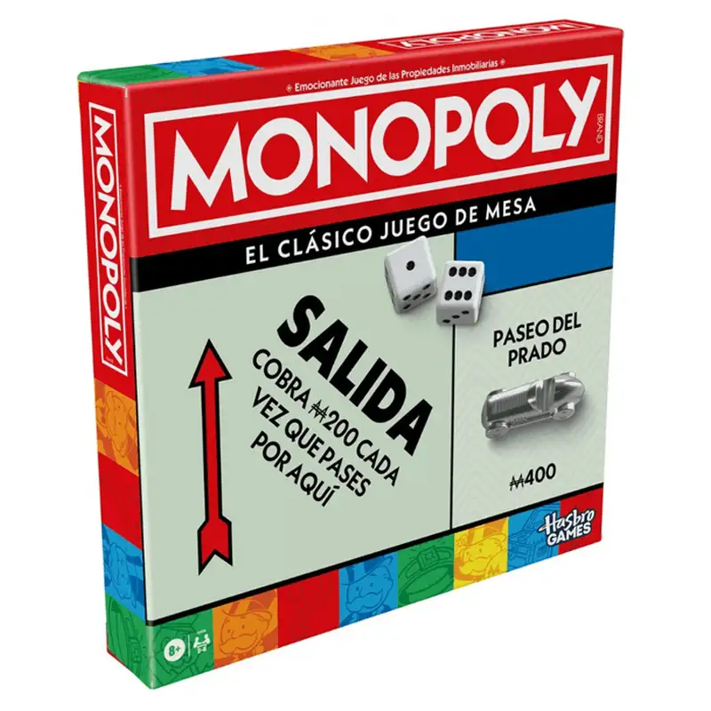 Hasbro Games G0009 Juego De Mesa Monopoly Clasico