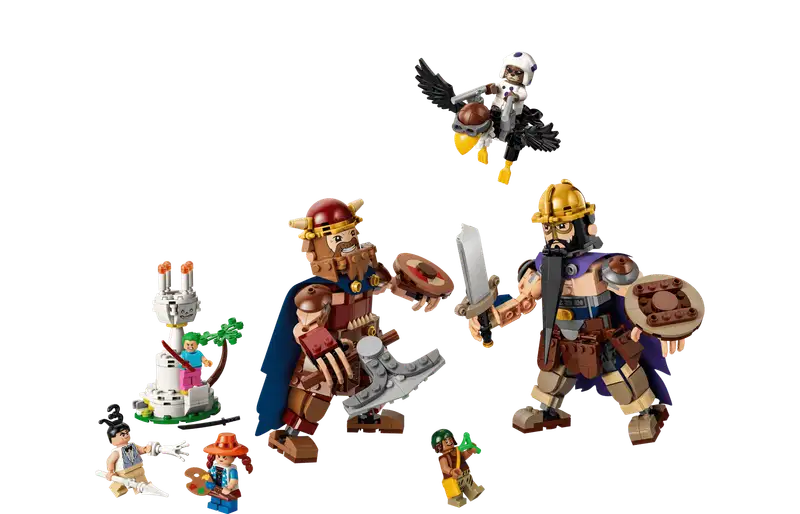 Lego One Piece 75644 Dorry Vs Brogy: Gigantes De Little Garden