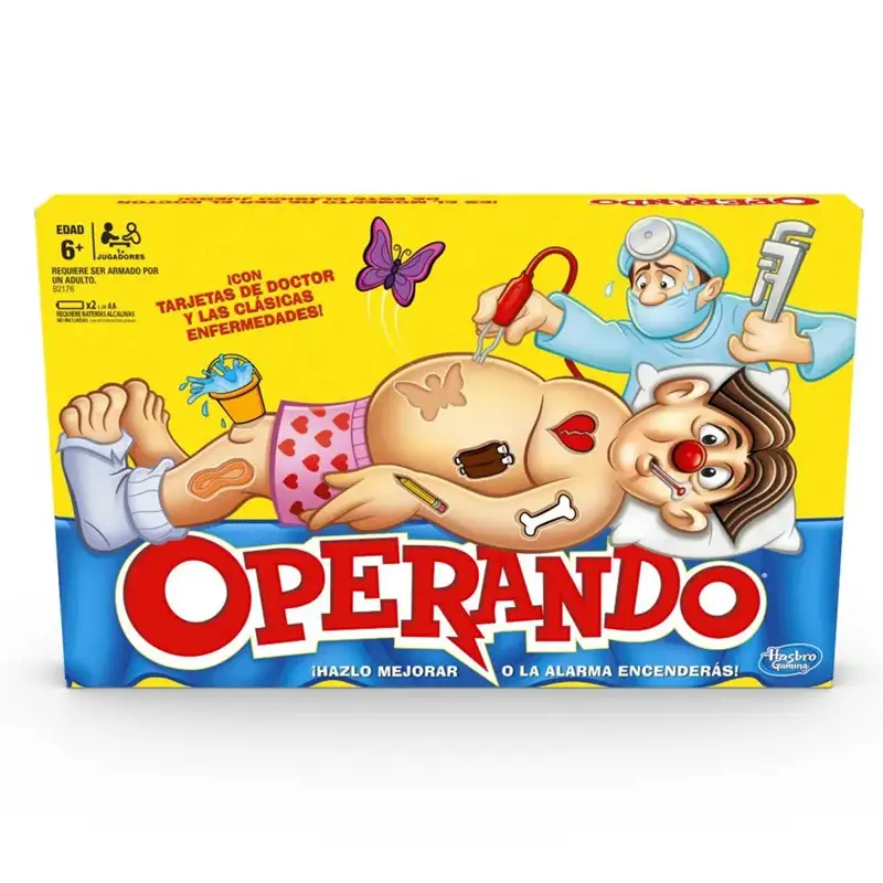 Hasbro Games G0951 Juego De Mesa Operando Clasico