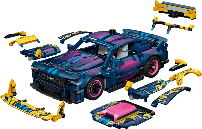 Lego Technic 42236 Taller De Tuning: Coche Ford Mustang GT