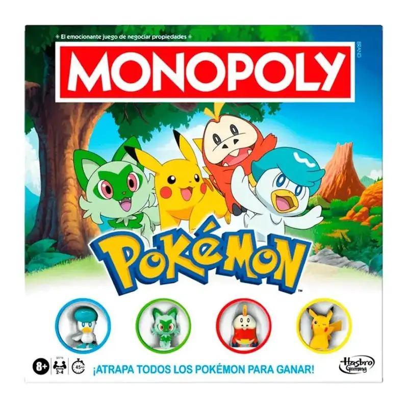 Hasbro Games G0716 Juego De Mesa Monopoly Pokemon