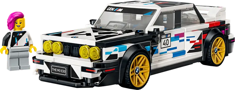 Lego Speed Champions 77263 Auto Bw, M3 (E30)
