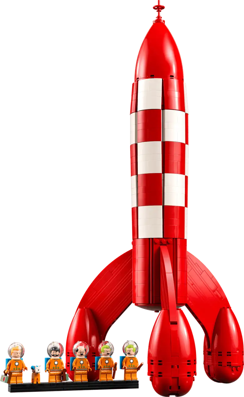 Lego Ideas 21367 Cohete Lunar De Tintin