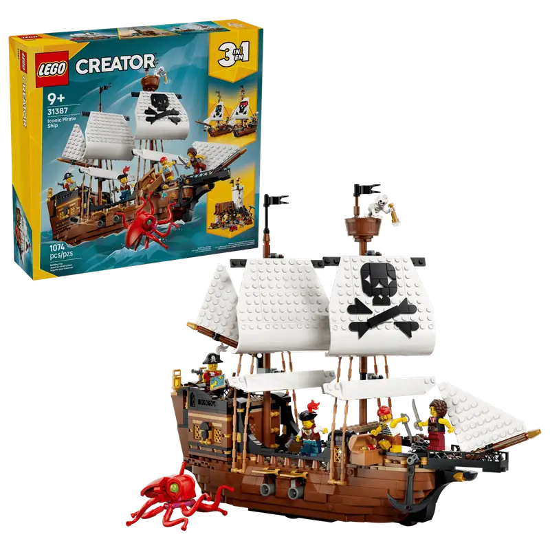 Lego Creator 31387 Barco Pirata Clasico