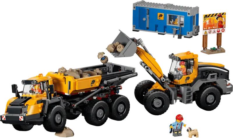 Lego City 60494 Camion Volquete Y Cargadora Frontal