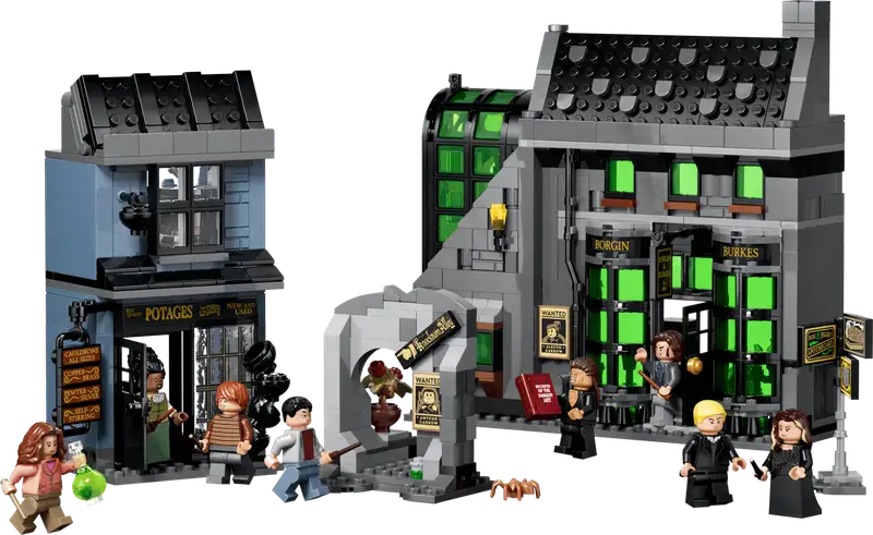 Lego Harry Potter 76471 Tiendas Magicas Del Callejon Knockturn Wiz