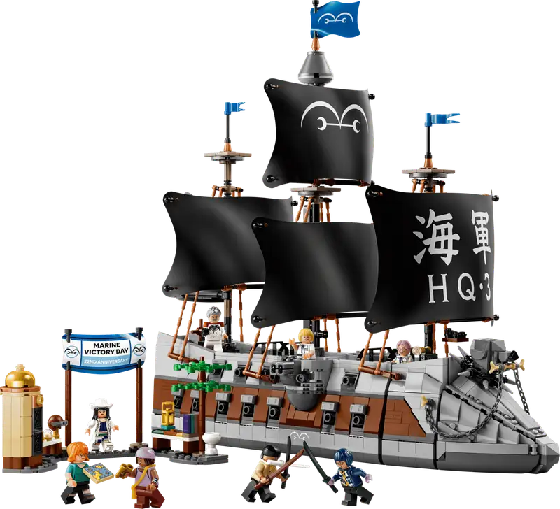 Lego One Piece 75646 Barco De La Marina De Garp
