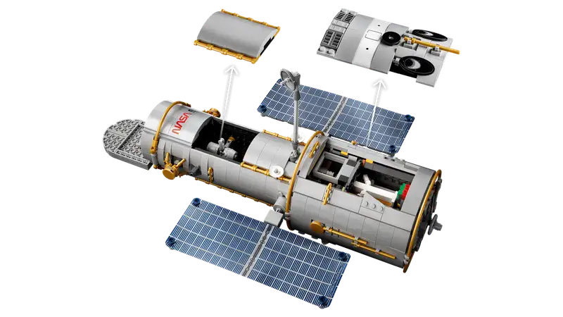 Lego Icons 11382 Telescopio Espacial Hubble