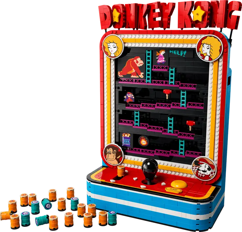 Lego Super Mario Bros 72051 Maquina Recreativa De Donkey Kong