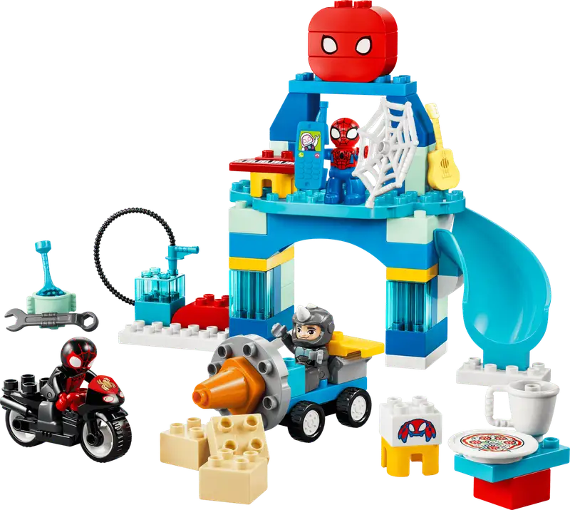 Lego Marvel 10464 Aracnocuartel De Spidey Y Su Superequipo