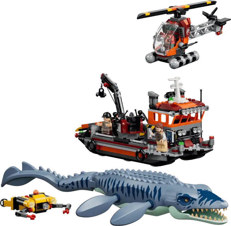 Lego Jurassic World 77983 Ataque Del Dinosaurio Marino Mosasaurus