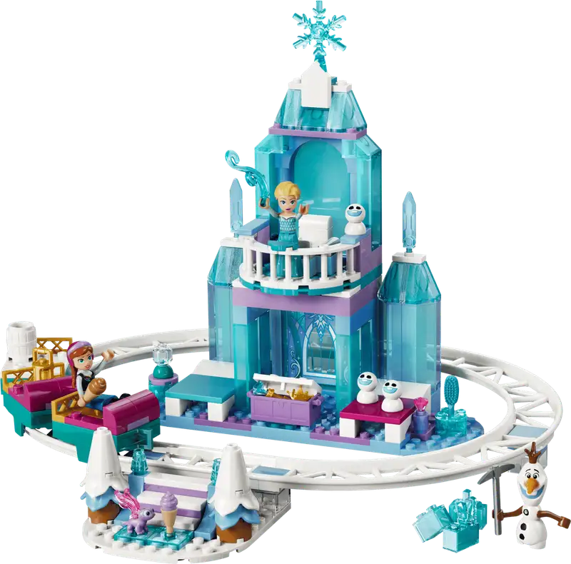 Lego Disney 43281 Castillo De Hielo De Elsa Y Aventura En La Nieve
