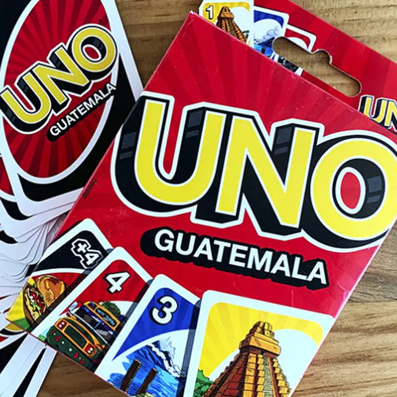Mattel  X786-502 Juego De Mesa Uno Guatemala