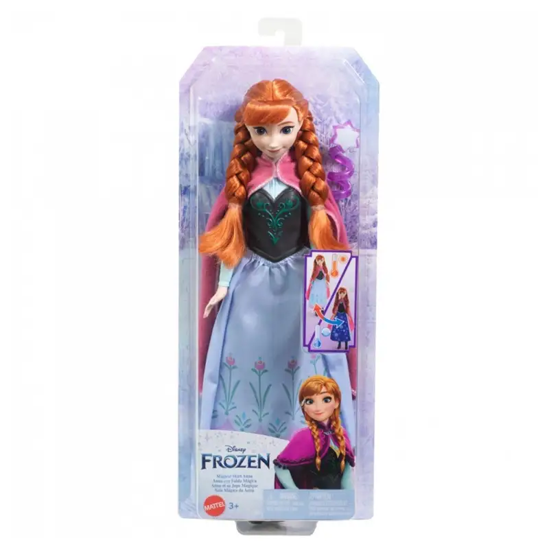 Mattel Frozen Htg24 Muneca Anna Transformacion Magica