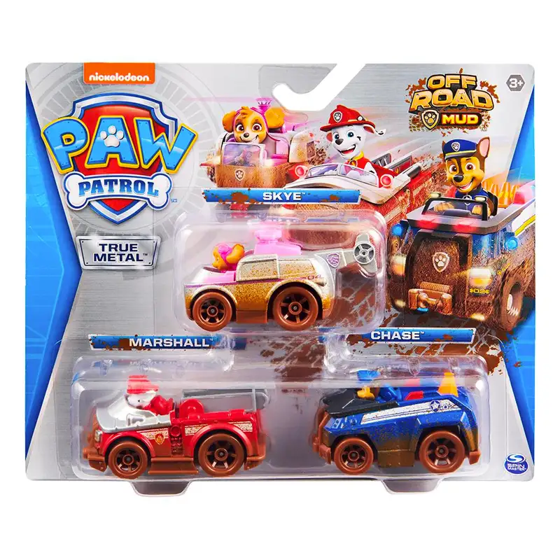 Spin Master Paw Patrol 6060795 Vehiculos De Metal Off Road Mud