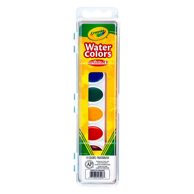 CRAYOLA Acuarela 08 Colores