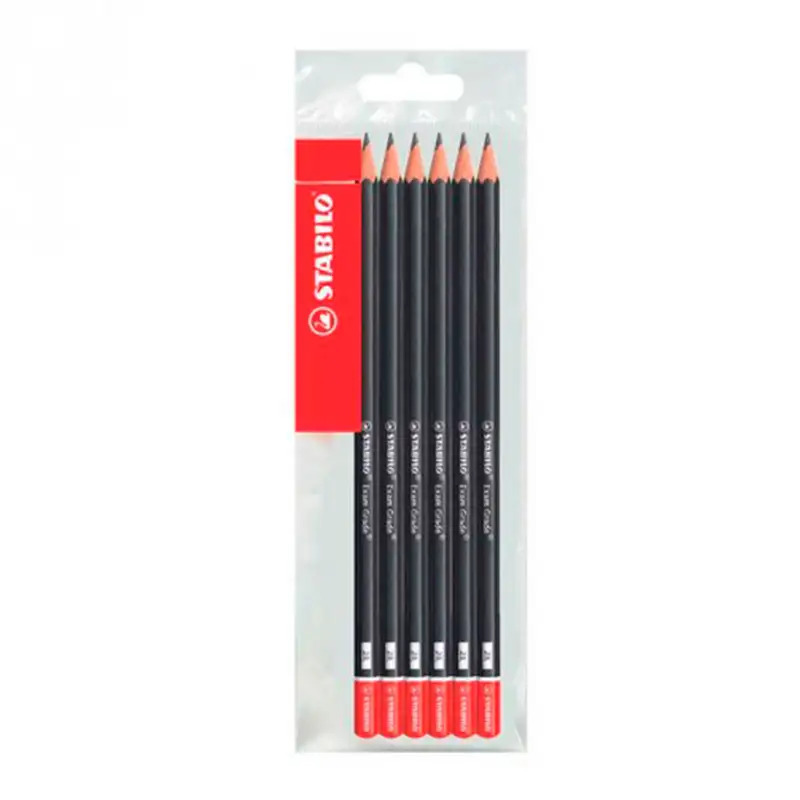 Stabilo Lapiz Negro Hb Blister 6 Unidades