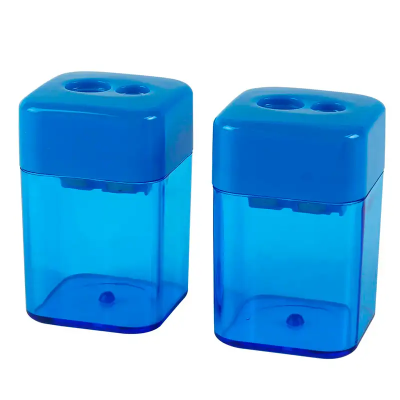 EAGLE Sacapuntas Plastico 1 Agujero Color Azul (ASST 1/3)